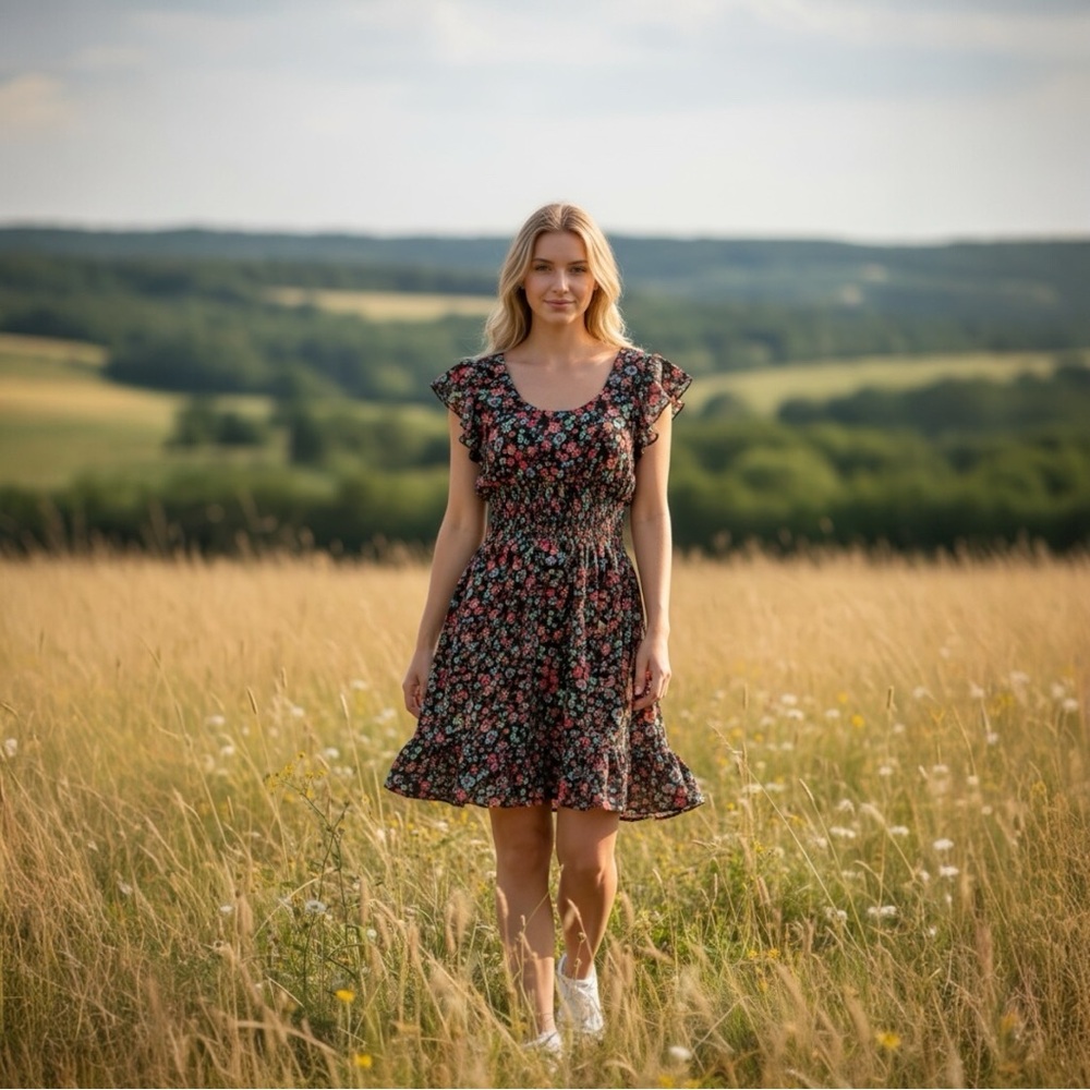 Floral Midi Dress
